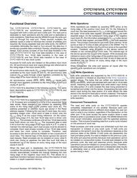 CY7C1165V18-400BZXC Datasheet Page 8