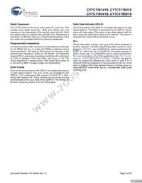 CY7C1165V18-400BZXC Datasheet Page 9