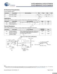 CY7C11681KV18-450BZC Datasheet Page 19