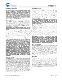 CY7C1231H-133AXC Datasheet Page 4