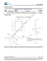 CY7C1231H-133AXC Datasheet Page 11