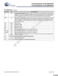 CY7C12451KV18-400BZXC Datasheet Page 8