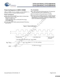 CY7C12451KV18-400BZXC Datasheet Page 20