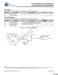 CY7C12451KV18-400BZXC Datasheet Page 23