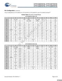 CY7C12501KV18-450BZXC Datasheet Page 6