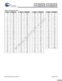 CY7C12501KV18-450BZXC Datasheet Page 19