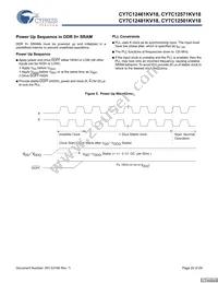 CY7C12501KV18-450BZXC Datasheet Page 20