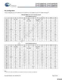 CY7C1250KV18-450BZXC Datasheet Page 5