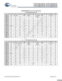 CY7C12631KV18-400BZI Datasheet Page 6