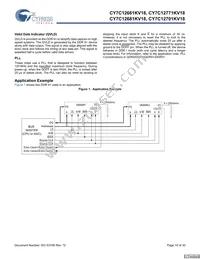 CY7C12681KV18-400BZXC Datasheet Page 10