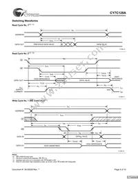 CY7C128A-35VC Datasheet Page 4