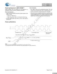 CY7C1294DV18-167BZC Datasheet Page 16