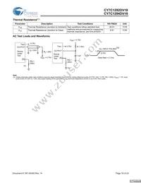 CY7C1294DV18-167BZC Datasheet Page 18