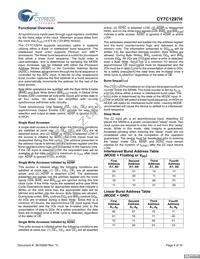CY7C1297H-133AXC Datasheet Page 4