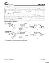 CY7C1297H-133AXC Datasheet Page 8