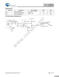 CY7C1305BV25-167BZCT Datasheet Page 17