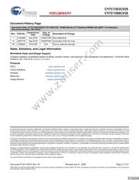 CY7C1306CV25-167BZC Datasheet Page 21