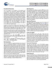 CY7C1314BV18-250BZXC Datasheet Page 8