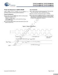 CY7C1314BV18-250BZXC Datasheet Page 19