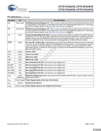 CY7C1314JV18-250BZXC Datasheet Page 7