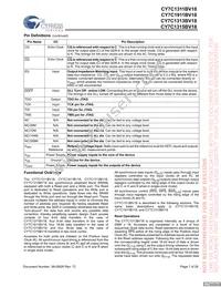 CY7C1315BV18-250BZC Datasheet Page 7