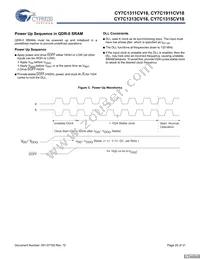 CY7C1315CV18-250BZI Datasheet Page 20