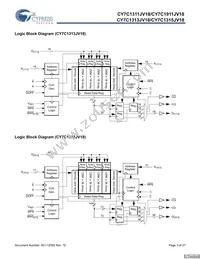 CY7C1315JV18-300BZXC Datasheet Page 3