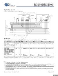 CY7C1315JV18-300BZXC Datasheet Page 10