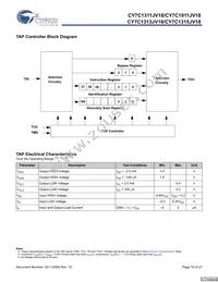 CY7C1315JV18-300BZXC Datasheet Page 16