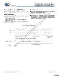 CY7C1315JV18-300BZXC Datasheet Page 20