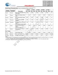 CY7C1318CV18-278BZXC Datasheet Page 23