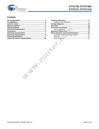 CY7C131A-15JXI Datasheet Page 2