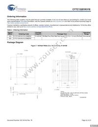 CY7C13201KV18-300BZXC Datasheet Page 22
