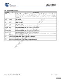 CY7C1320JV18-250BZXI Datasheet Page 5