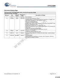 CY7C1324H-133AXCT Datasheet Page 18