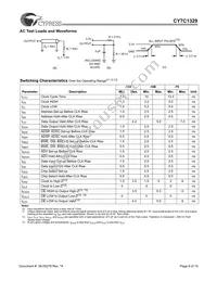 CY7C1329-100AC Datasheet Page 8