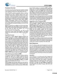 CY7C1329H-166AXCT Datasheet Page 4