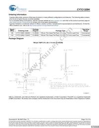 CY7C1329H-166AXCT Datasheet Page 15