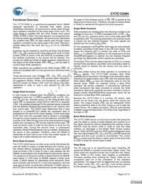 CY7C1334H-166AXC Datasheet Page 4