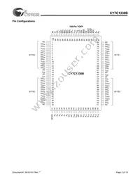 CY7C1338B-100AC Datasheet Page 2