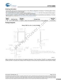 CY7C1346H-166AXCT Datasheet Page 15