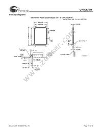 CY7C1347F-133AC Datasheet Page 16