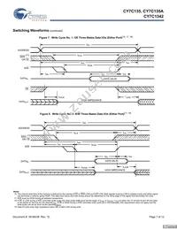 CY7C135-25JXI Datasheet Page 7