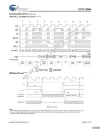 CY7C1350G-166AXI Datasheet Page 11