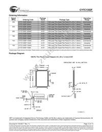 CY7C1352F-100AC Datasheet Page 12