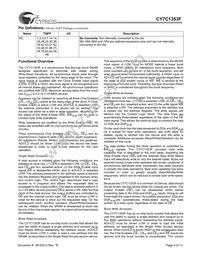 CY7C1353F-100AC Datasheet Page 4