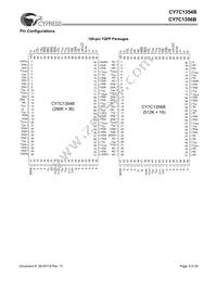CY7C1354B-166BGC Datasheet Page 3