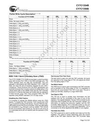 CY7C1354B-166BGC Datasheet Page 10