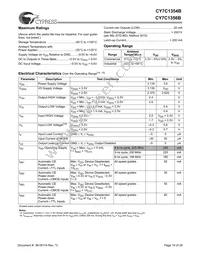 CY7C1354B-166BGC Datasheet Page 19