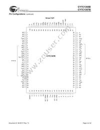 CY7C1355B-117AC Datasheet Page 4